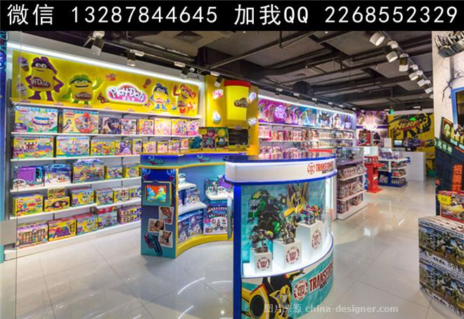 玩具店设计案例效果图-室内设计师93的设计师家园-家具店,钟表眼镜店