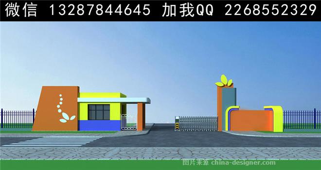 小区大门 电动门 围墙 铁艺围墙 大门改造 中式大门 学校大门 门卫室