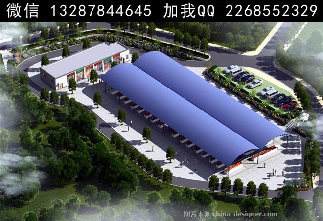农贸市场设计案例效果-室内设计师93的设计师