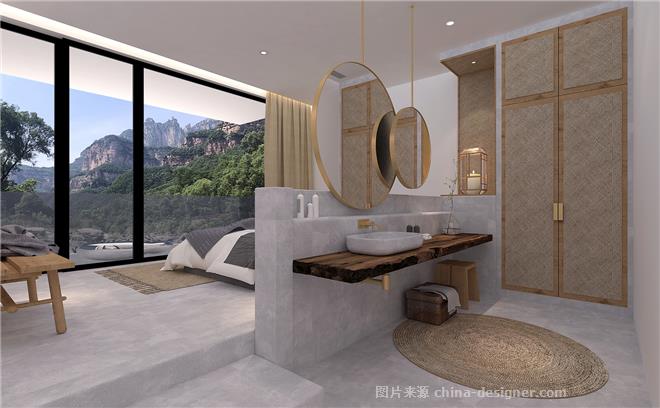 太行山民宿设计案例——艺科民宿设计师作品-青岛艺科晟装饰设计工程
