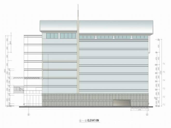 车库侧立面图-陈乾的设计师家园-其他