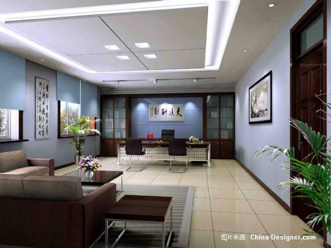 局长办公室 拷贝-花蕊的设计师家园-现代