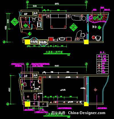 单人间平面天花图-秦智勇的设计师家园-现代