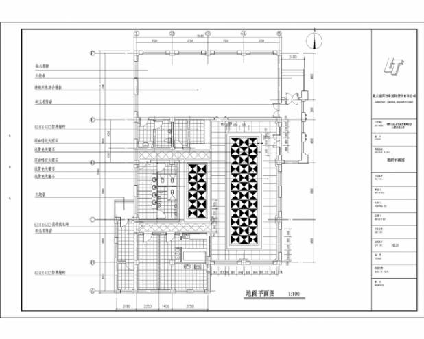 地面铺装图-吴连京的设计师家园-施工图