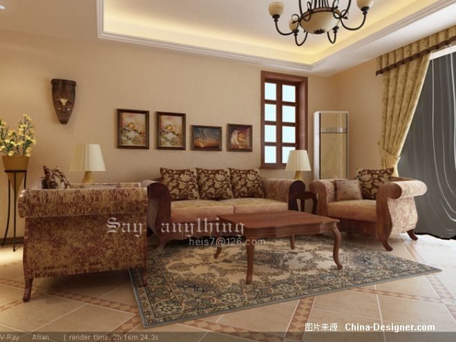 沙发-莲的设计师家园-客厅,棕色,欧式