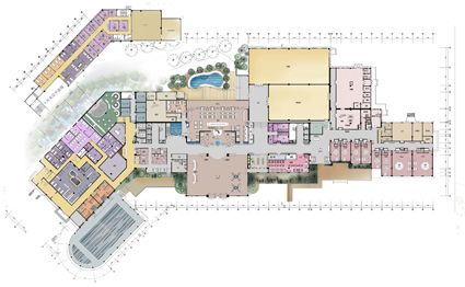 某五星酒店平面-戴茜的设计师家园-新古典
