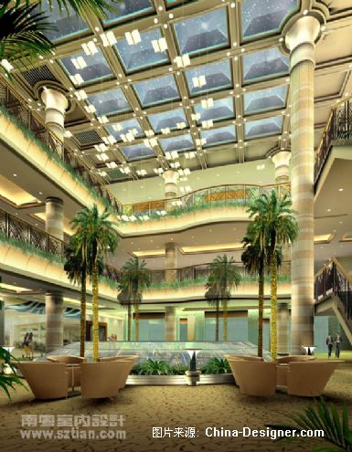 酒店中庭设计-程兴东的设计师家园-酒店中庭设计