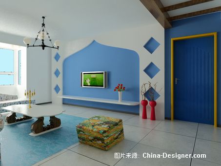 蓝色电视-宋永良的设计师家园-背景v蓝色结构快速图片