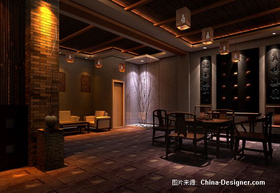 茶馆包厢-马智斌的设计师家园-中式,茶馆包厢