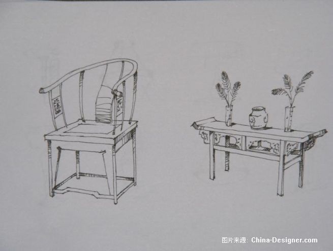 中式家具-李渭的设计师家园-中式