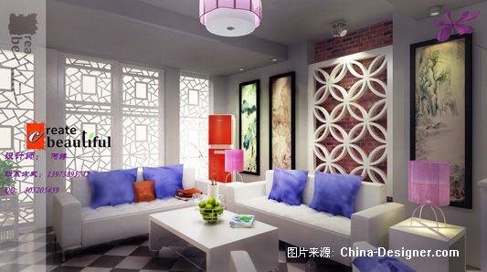 《成角透视》-设计师:何婷.设计师家园-sylivaho室内