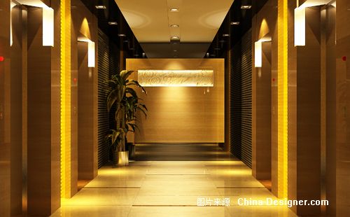 南湖酒店电梯间-h_ds的设计师家园-现代