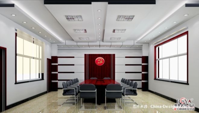 党校会议室-陈士达的设计师家园-现代