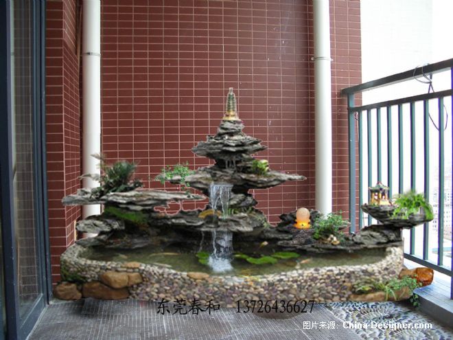 惠州假山水池工程惠州庭院花园设计