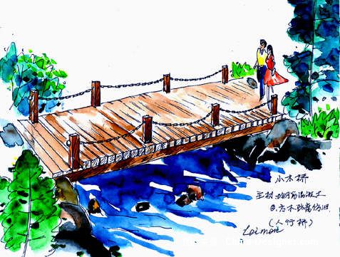 09景观小桥-lemon的设计师家园-欧式
