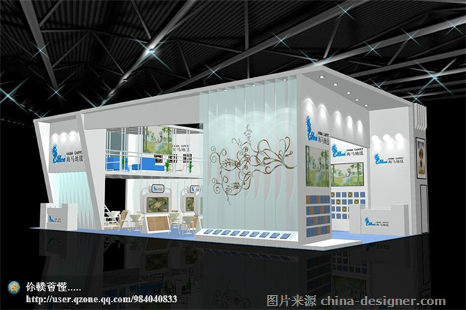 海马展位设计效果图3-姜娜的设计师家园-81642