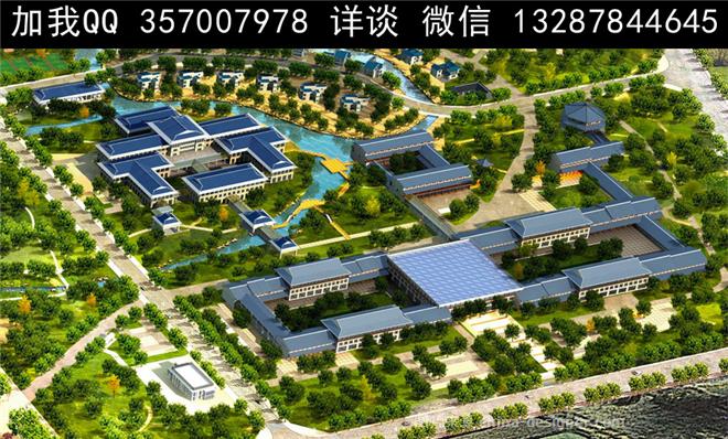 疗养院 福利院设计案例效果图-装饰设计景观设计的设计师家园-703735