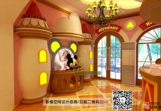 迪士尼-城堡风格-盾易现代易居顶级影楼空间装修设计公司的设计师家园