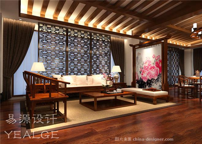 中式会所设计》-设计师:广州市易源品牌策划有