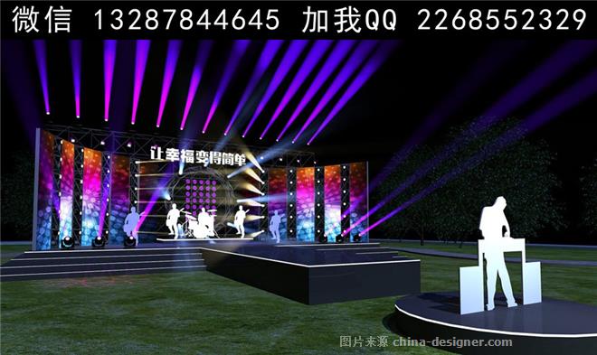 舞台设计案例效果图-装饰设计景观设计的设计师家园-711361