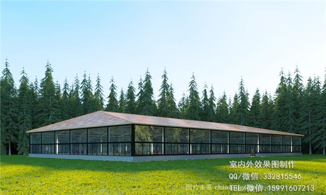 西安钢结构外立面效果图制作-葛先生的设计师家园-726347