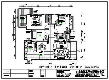 航院家屬樓平面佈置圖-王海峰的設計師家園-住宅公寓