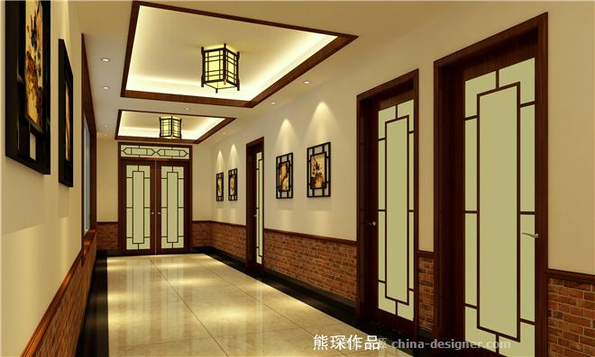 广州某医院中医馆-熊琛的设计师家园-中国风,沉稳庄重,新中式,现代