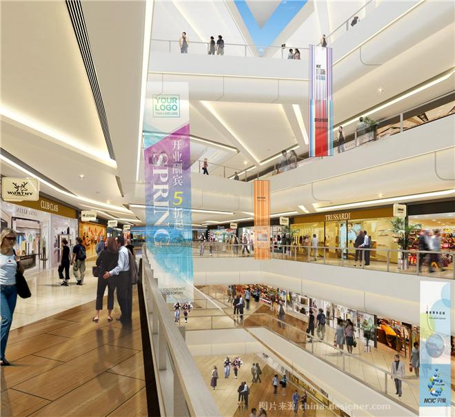 合肥悅方id mall-陳建祥的設計師家園-購物中心/商業綜合體,現代簡約