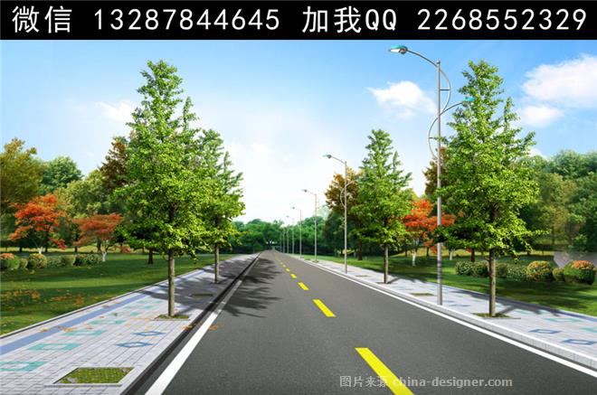 生態 設計 環境設計 景觀設計 綠化配置 市政道路綠化 道路綠化效果圖