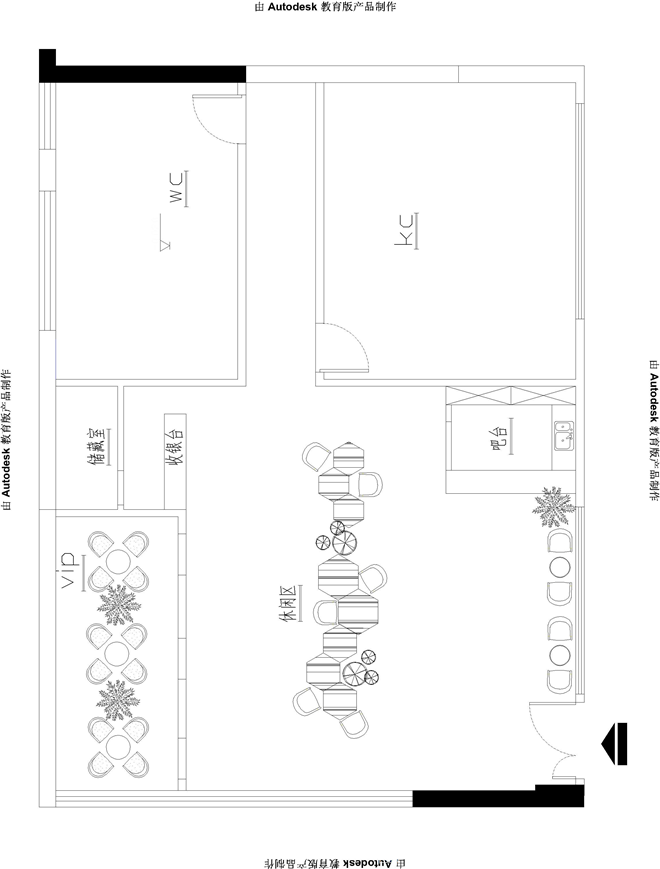 咖啡廳平面圖-何坤妍的設計師家園-255608,180459